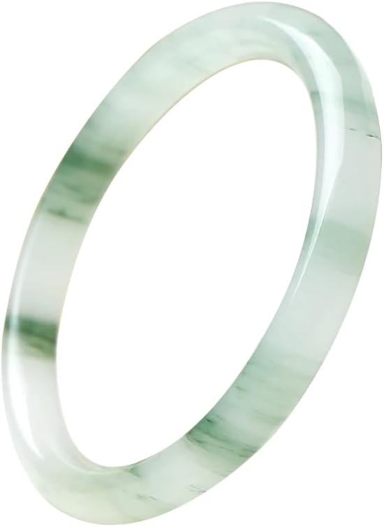 31LvZEt4yBL._AC_SL1000_.jpg Women Jade Bracelet Bangle Natural Jade Stone Bracelet Bracelet Good Luck Bracelet Bangle Tianshan Jade Bracelet - Image 1