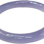 Natural Jade Bangle High Ice Grade A  Purple Jadeite Round Bracelet Burma Jade Bangle Women