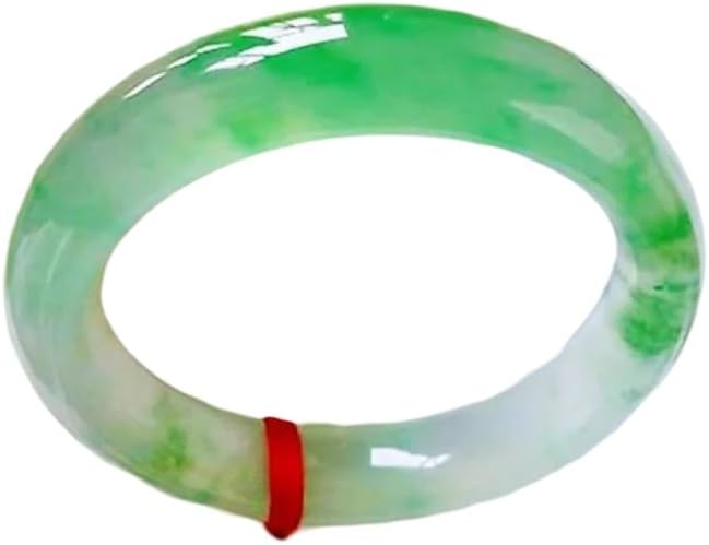 41I744e6PiL._AC_SY535_.jpg Natural Mine Timber Ice-like Bracelet Jade Bracelet Highest-Ranking Imperial Concubine Bracelet - Image 1