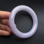 Natural Jade Bangle- Real Violet Jade Bangle from For women - Image 2
