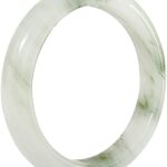 Tianshan Jade Bangle Bracelet for Women Natural Jade Bracelet Good Luck Bracelet Feng Shui Bangle