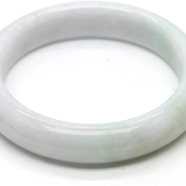 Type A Certified Jadeite Jade Bangle Size 54-56mm (01)