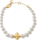 Spade Flower Pearl Bracelet