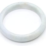 Type A Certified Jadeite Jade Bangle Size 56-58mm (21)