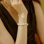 Pearl Bracelet Chain Link Baroque Culture  14K Gold Filled Adjustable Fashion Valentine Charm Dainty Handmade  for Women Wife Mother - Image 2