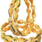 Jewar Bangles i Handmade Meena Work Gold Plated Ad Traditional Jewelry gifting wedding party