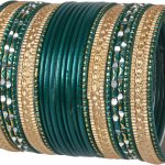 Metal Bangles for Women Gold Alloy Bracelets  2 Dozen Bangle Collection  Women's Jewelry Set Multi Stacking Wide Chunky Textured Golden Set of 24 in Gold or White Tone