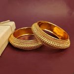 Bangles for Women Traditional Bridal Bracelet  Bangles Set  Wedding Bracelet Bangle Jewelry for Women (2 Pcs) - Image 2