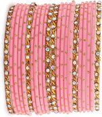 Bangles For Women - Set Of 22 Pcs  Indian Jewelry Sets For Women, 80s Accessories Bangle Bracelets Party Favors Alloy Metal