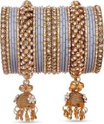 Ethnic Partywear Handmade Bangles – Elegant Jewelry for Women, Perfect for Weddings, Festivals, and Everyday Wear